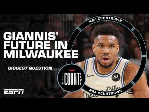 Why Giannis' future with the Bucks is the biggest question at the midway point 🧐 | NBA Countdown