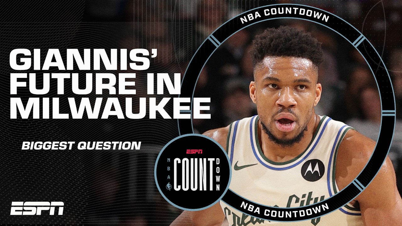 Why Giannis' future with the Bucks is the biggest question at the midway point 🧐 | NBA Countdown