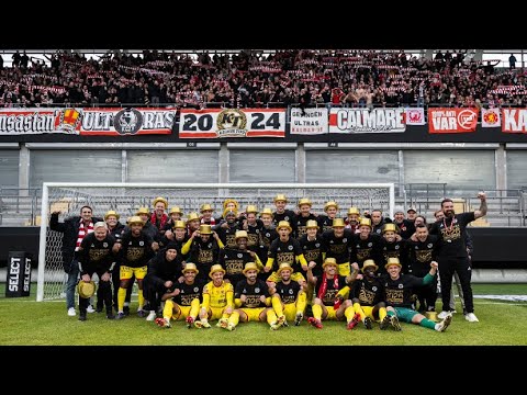 Kalmar FF klara för Allsvenskan 2026 - firandet efter slutsignalen
