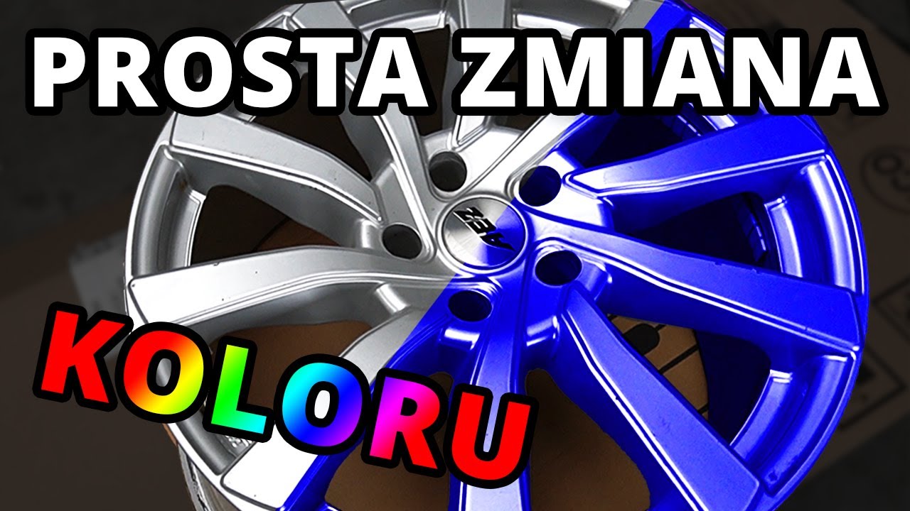 NOWY PRODUKT DO ZMIANY KOLORU FELG ! - Czy to faktycznie działa 