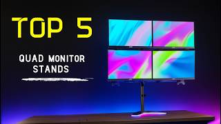 ✅Best Quad Monitor Stands 2026 – Top 5 Picks for Ultimate Productivity