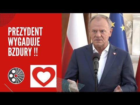 Donald Tusk ostro o wypowiedzi prezydenta: 'wygaduje bzdury'