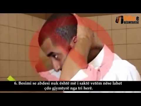 Sunetet e abdesit dhe gabimet në të cilat bien një pjesë e muslimanëve gjatë abdesit