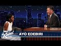 Ayo Edebiri on Her Golden Globes Speech, Grandmother's Feelings on The Bear & The Potato Chip Omelet
