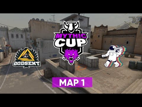 GODSENT vs. Party Astronauts - Mythic Spring Series 2021 Cup #2 - QF Map 1 (Dust2)