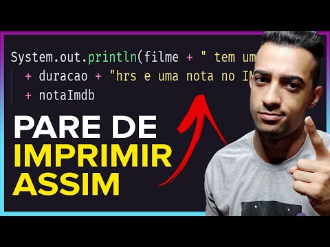 Como imprimir variáveis no Console - Curso Java Estruturado Aula 05