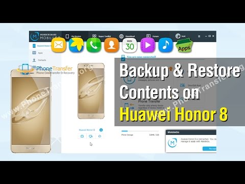 How to Backup Huawei honor 8 & Restore Huawei honor 8