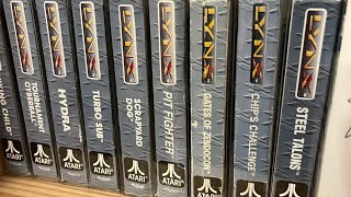 Updated Atari Lynx collection, a brilliant handheld.