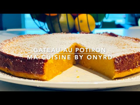 Gâteau au potiron - Ma cuisine by OnyRD