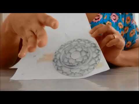 DIY: Mandala em CD passo a passo /DIY: Mandala on CD step by step