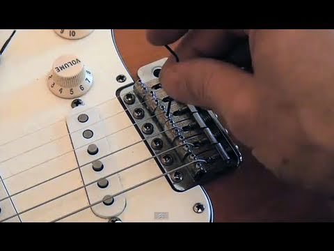 Perfect Stratocaster setup: Setting strings height action - frudua.com