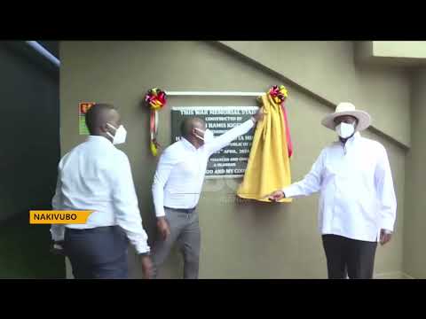 MUSEVENI LAUNCHES THE NEWLY REFURBISHED NAKIVUBO STADIUM IN DOWNTOWN KAMPALA