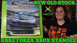 Another Videogame Display Added to the GAMEROOM!! RARE Original XBOX FORZA Store Display Standee!