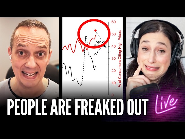 BREAKING: UMICH Consumer Sentiment Hits Lowest Point EVER | Receipts LIVE