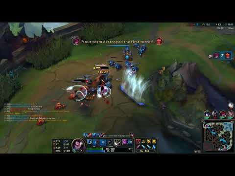 Yasuo vs Fiora   Windwall to block Riposte