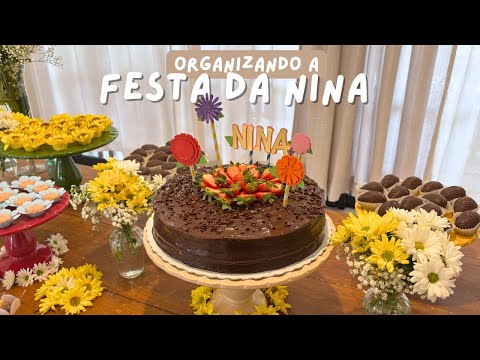 Organizing Nina's birthday | Thalita Campedelli
