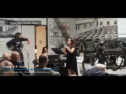 Sogno di F.P. Tosti | Jimena Llanos, mezzosoprano