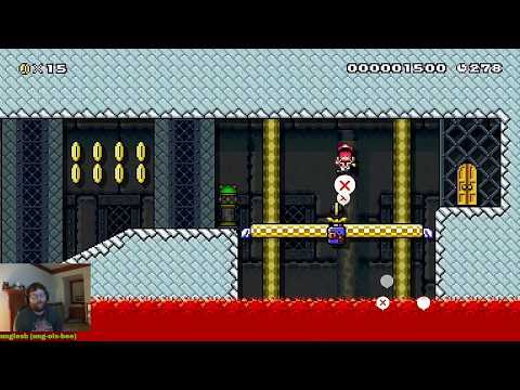 Fiery Platforms Galore // Lethal Lava Lifts // Super Expert // Mario Maker 2