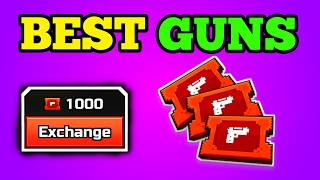 The Best Weapons To Buy For Coupons from the Gallery in Pixel Gun 3D