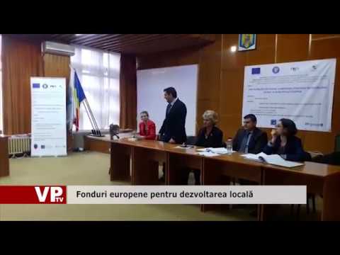 Fonduri europene pentru dezvoltarea locală
