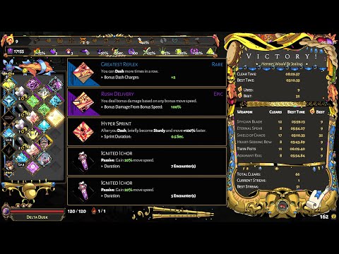 Hades - 8:29 Unmodded Dash Only World Record Speedrun