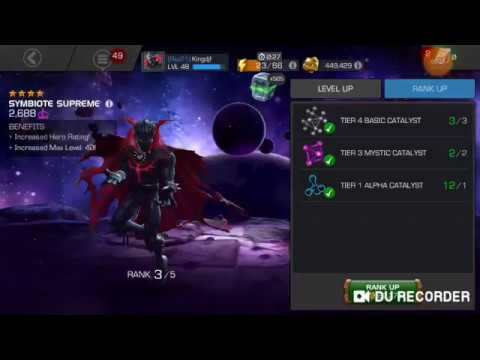 Symbiote Supreme Rank 4 as a 4 star and Gamplay
