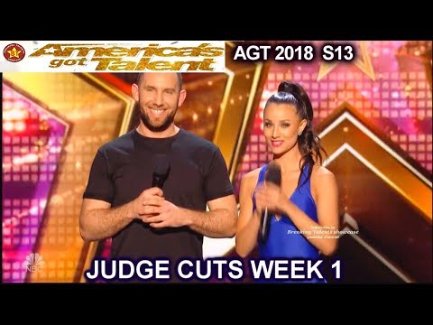 Harold & Regan Dance Duo America's Got Talent 2018 Judge Cuts 1 AGT