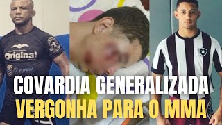 LUTADOR DE MMA ESPANC4 JOVEM EM BLOCO DE CARNAVAL