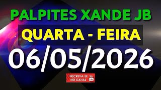 PALPITE DIA 06/05/2026 | JOGO DO BICHO TODAS AS LOTERIAS 