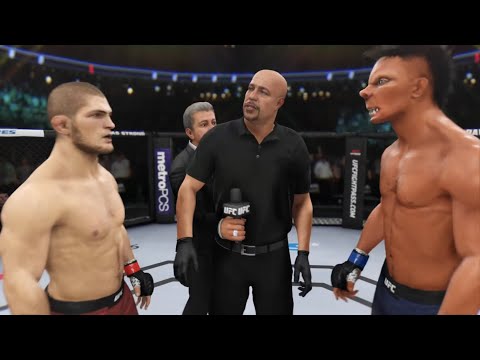 Khabib vs. Young Wolf (EA Sports UFC 3) ☝️🦅
