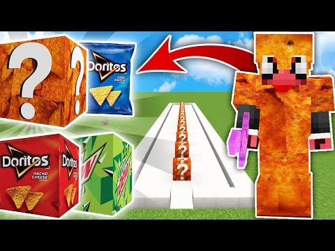 DORİTOS ŞANS BLOKLARI PARKUR CHALLENGE - Minecraft