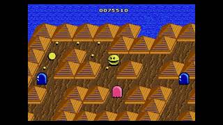 Pacmania on Sega Megadrive/Genesis