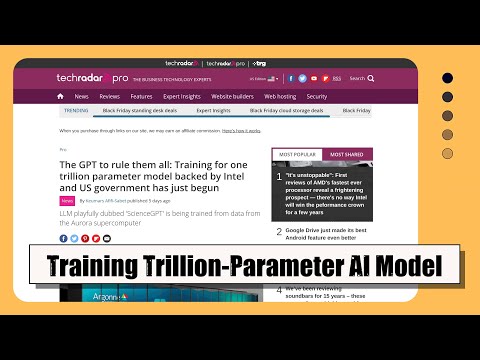 Intel and US Govt Begin Training Trillion-Parameter AI Model on Aurora Supercomputer