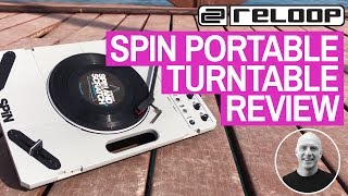 Video thumbnail for Reloop Spin Portable Turntable Review - Scratch on the go! by Digital DJ Tips