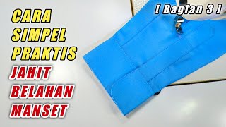 Download lagu Cara Menjahit Manset Lengan Kemeja Mudah Untuk Pemula #3 mp3
