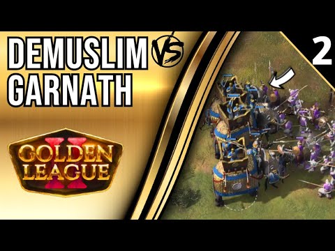 AoE4 Golden League 2 🏆 DeMusliM vs 3D!Garnath - G2