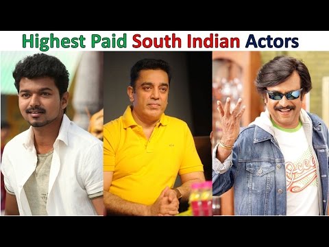 highest paid south indian Actors Video