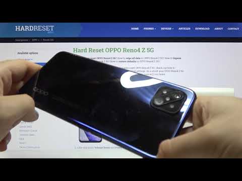 Color Presentation of OPPO Reno4 Z 5G – How Blue Color Looks Like