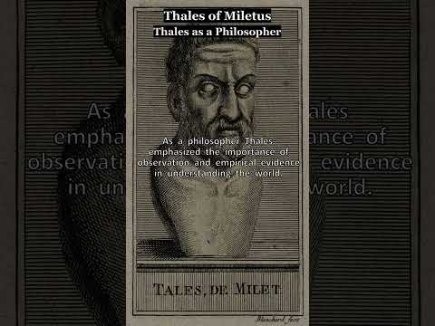 Great Philosophers: Thales of Miletus