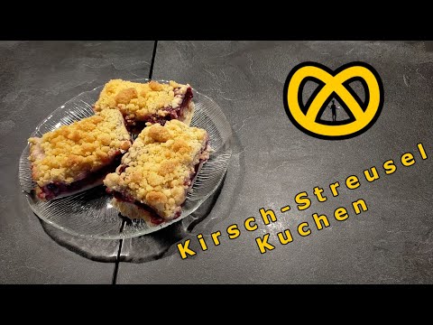Kirschkuchen Kirsch-Streusel-Kuchen vom blech