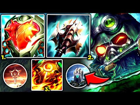 TEEMO TOP BUT I HAVE 5500+ HEALTH AND UNKILLABLE (FANTASTIC) - S13 Teemo TOP Gameplay Guide