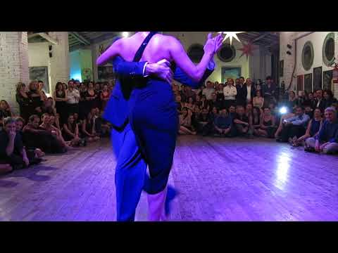  Gianpiero Galdi  and  Maria Filali  are  dancing  to  the  milonga  "  Mi Vieja Linda  "  by  Sexteto Cristal  in  2018