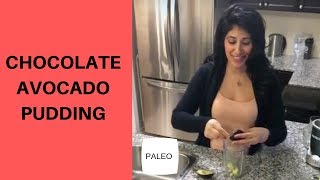 5 Min Chocolate Avocado Pudding