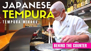 Download lagu Behind the Counter at a Local Japanese Tempura Restaurant mp3