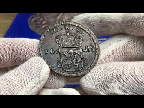 Karl XI - 1 Öre Silvermynt 1685 - VACKERT EXEMPLAR från Roberto Delzanno Numismatik