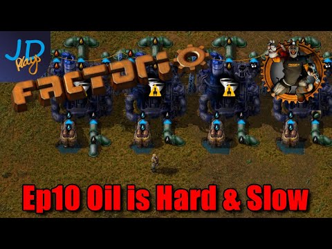 Ep10 Oil is Hard & Takes a While ⚙️ Factorio SubX ⚙️ Gameplay, Lets Play