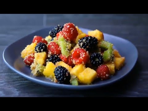 The Hungry Traveler with Quinoa Fruit Salad Recipe
