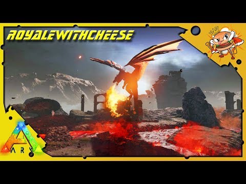 Tek Rex Army Alpha Dragon Manticore Boss Fight! Cheese Patreon Server - Ark: The Cheesey Way [EP9]