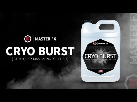 Cryo Burst - Extra Quick Dissipating Fog Fluid