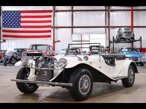 Thumbnail for 1929 Mercedes Benz SSK Gazelle Replica For Sale - Walk Around Video (204 Miles) by GAZ, Vehicle